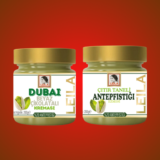 Antep Fıstığı Kreması Set